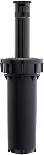 Miniatura 9 de Orbit 80357 - Rociador profesional de 3 pulgadas con cabezal de pulverización emergente regulador de presión con boquilla de patrón completo de latón