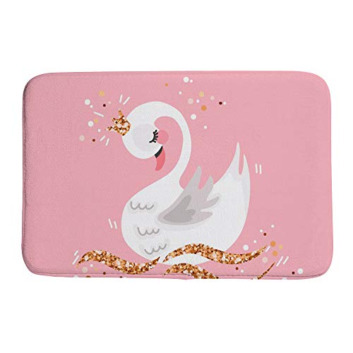 Tapis de bain absorbant grand format en velours corail doux - 2