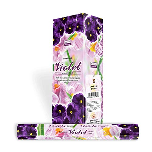 Darshan Violet 120 Incese Sticks #TOP2