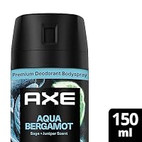 Axe Premium Bodyspray Aqua Bergamot Deo ohne Aluminiumsalze für 72H Frische 150 ml (Packung mit 2) – Ansicht 3