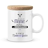 Cadeau mamie - Mug à personnaliser avec votre prénom mamie extraordinaire - Cadeau fête des grands-mères - Cadeau personnalisé mamie - cadeau fête des mamies