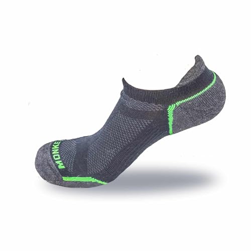 Image of Fish Monkey Guide Series No-Show Merino Cushioned Socks