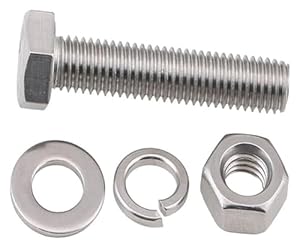 Memem MEMEM Sechskantschrauben-Set 50mm