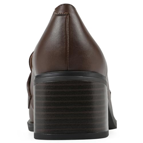 Image of WHITE MOUNTAIN Women's Nacho Block Heel Loafer