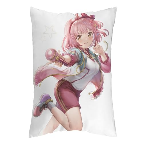 枕カバー チエル プリコネ ピローケース 60cm*40cm まくらカバー 寝具カバー ファスナー式 抱き枕 クッション 吸汗速乾 静電気対策強化 ソファクッションカバー 快適 肌に優しい 軽量 柔らかい ホテル品質 四節通用 家庭用 アニメ キャラクター