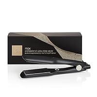 ghd Max Wide Plate Hair Straightener & Styler in Black - Larger Plates For Fast Styling, More Shine, Frizz-Free - For Long, Thick or Curly Hair - (UK Plug)
