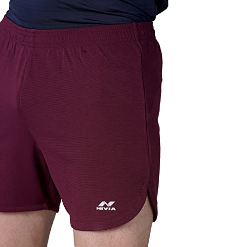 Image of Nivia Sporty-6 Shorts for Unisex | Shorts for Gym | Sports Shorts | Running Shorts