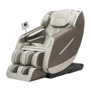 Real Relax 2024 Massage Chair of SL Track, Full Body Zero Gravity Massage Recliner Chair，with Thai Stretch，Body Scan，APP Control，Shortcut Key，PS3800，Brown
