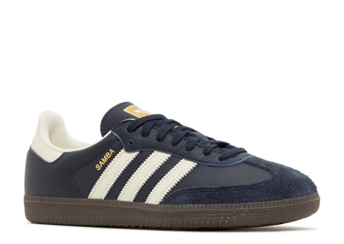 adidas Originals Samba Chaussures de football pour homme, bleu marine/blanc crème/gomme, pointure 38