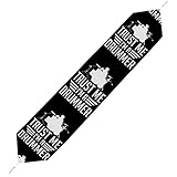Trust Me I'm A Drummer - Camino de mesa de comedor, cocina, accesorios de mesa de cumpleaños, decoración de Navidad, 200 x 33 cm