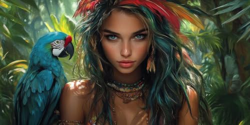 Pintar por Numeros Adultos ideal para manualidades y relajarte creando cuadros grandes