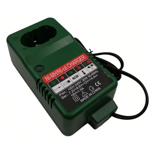 Taurus King Compatible with MAKITA 7.2V 9.6V 12V 14.4V 18V Li-ion Battery Charger 100V-240V DC1414 DC1413 DC1414F DC1414T DC1804F, MAK-CH09