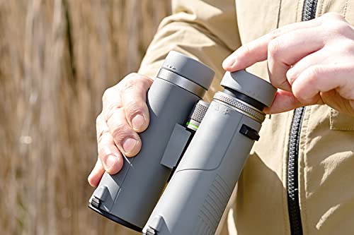 Bresser Fernglas 10x42 Wave, wasserdicht, mit BaK-4-Glas, UR-Vergütung und Brillenträgerokularen, perfekt für Naturbeobachtungen, auf Reisen und beim Wandern – Bild 8
