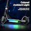 iScooter IK3/IK3Pro Electric Scooter for Kids Aged 6-12, LED Display, 3 Speeds, 3 Heights (IK3Pro), Magnetic Charging, 150W Motor, Colorful Lights #4