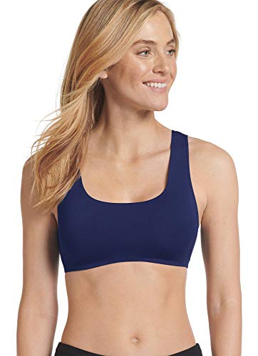 Jockey Women's Activewear Air Soft Touch Bralette, Just Past Midnight, M