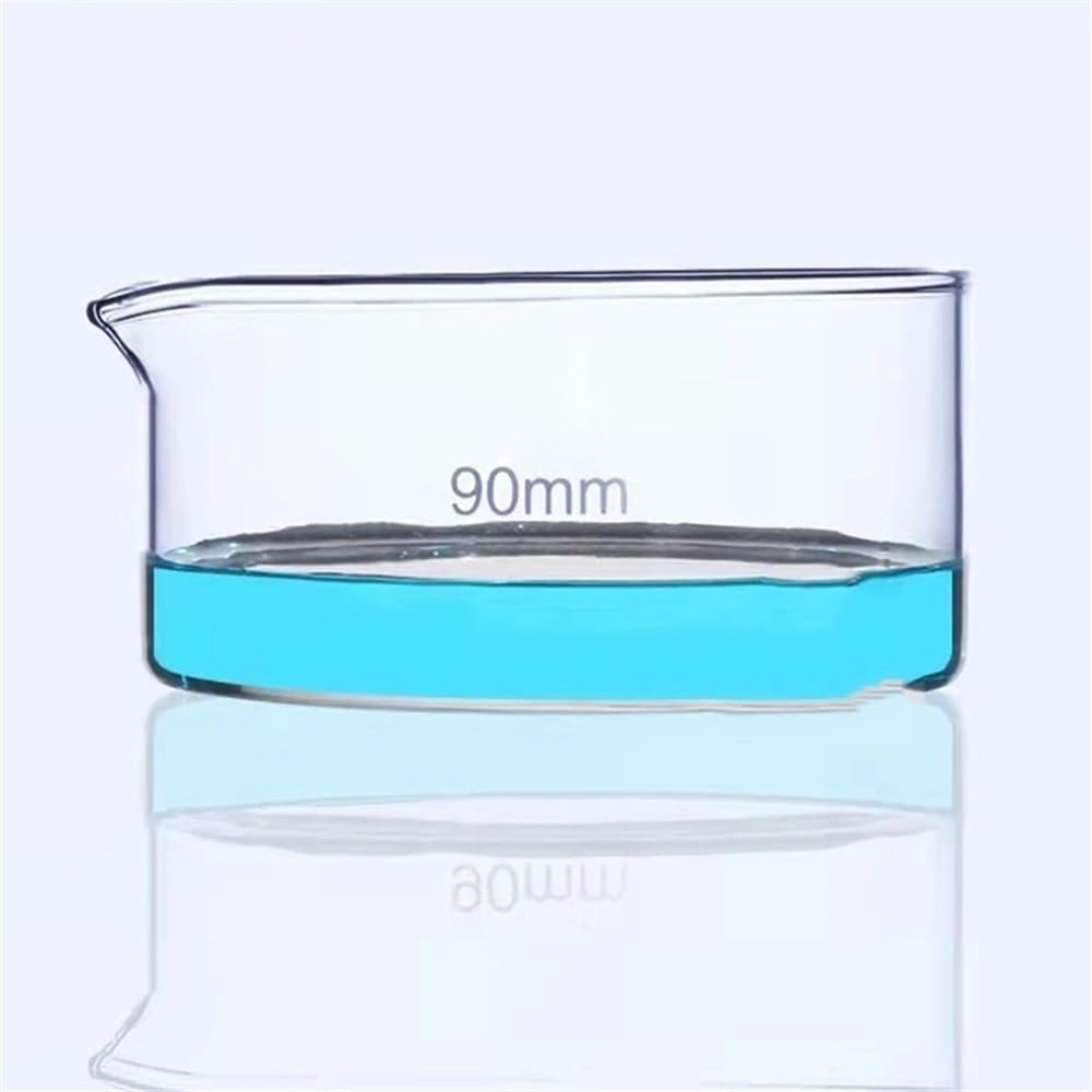 Equipos y suministros de laboratorio 1 cristalizador de vidrio borosilicato alta resistencia for laboratorio