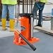 10-20 Ton Hydraulic Toe Jack Lift, Claw Hydraulic Jack with 180° Rotating Extended Handle, 15.8cm/6.22in Stroke, Hydraulic Jacks for Electric Power, Chemical Industry (Orange)