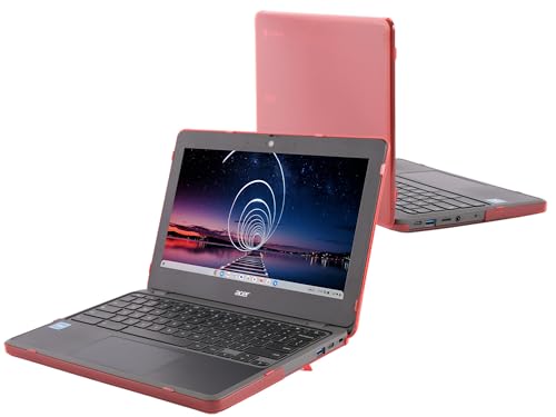 Coque rigide Acer Chromebook 511 C736 11.6 pouces mCover protection clapet PC portable rouge
