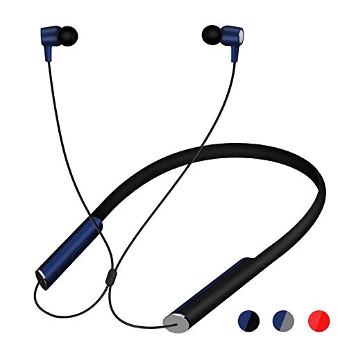 TIDTUO Bluetooth Neckband Headphones，Wireless Headphones in-Ear Bluetooth Earbuds with 14 Hours Playback Stereo