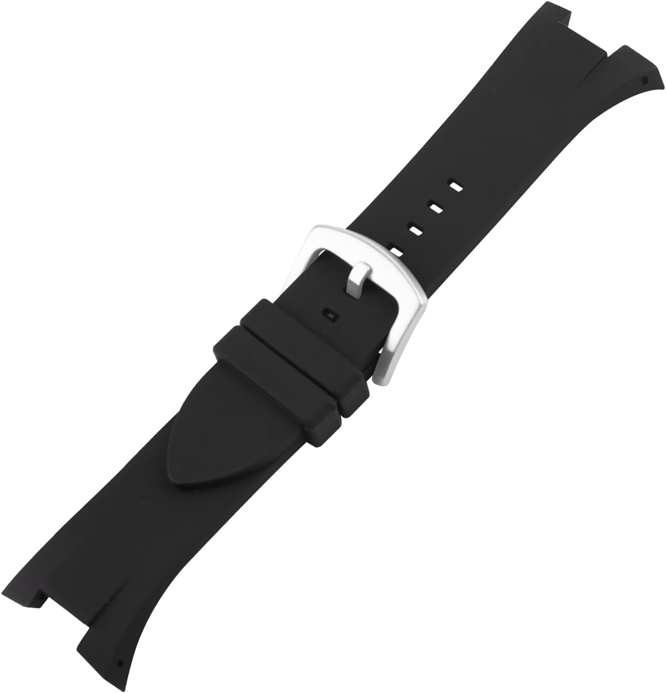 Men's Rubber Strap Replacement for 22mm Armani Exchange AX Series AX1040 AX1041 AX1042 AX1050 AX1067 AX1068 AX1070 AX1084 AX1089 AX1090 AX1106 Ladies outdoor work waterproof silicone watch band wrist strap buckle