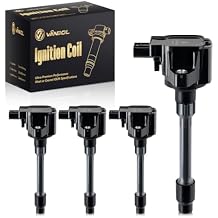 Set of 4 Ignition Coil Pack UF781 Compatible with Honda Accord 2017-2023 CR-V 2017-2025 Civic 2016-2025 Clarity for Acura RDX 2019-2024 TLX L4 1.5L 2.0L Replace 3052059B013