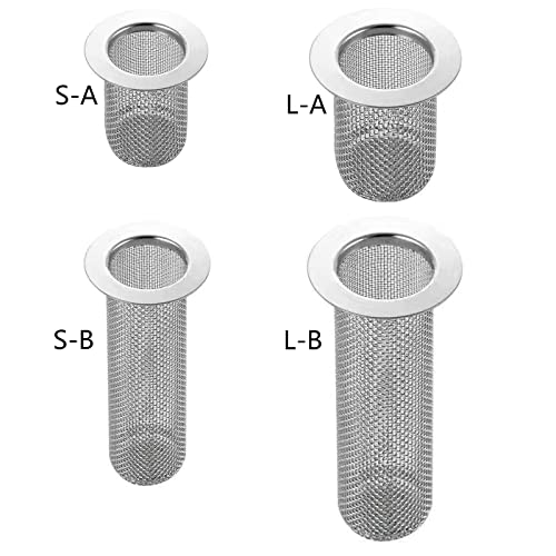 Filtro de desagüe para cocina y baño de acero inoxidable miniatura 5