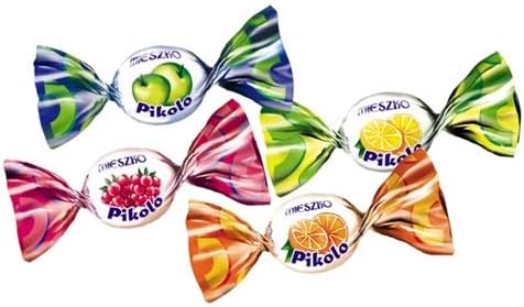 Pikolo Mini Fruit Hard Candies 1 LB from Poland