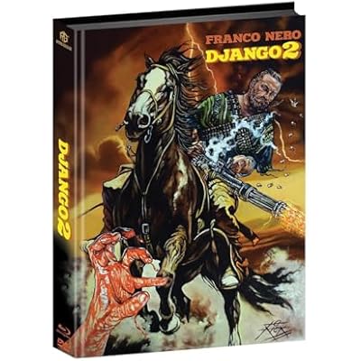 Django 2 - Wattiertes Mediabook - Limitiert auf 444 St&uuml;ck - Cover A