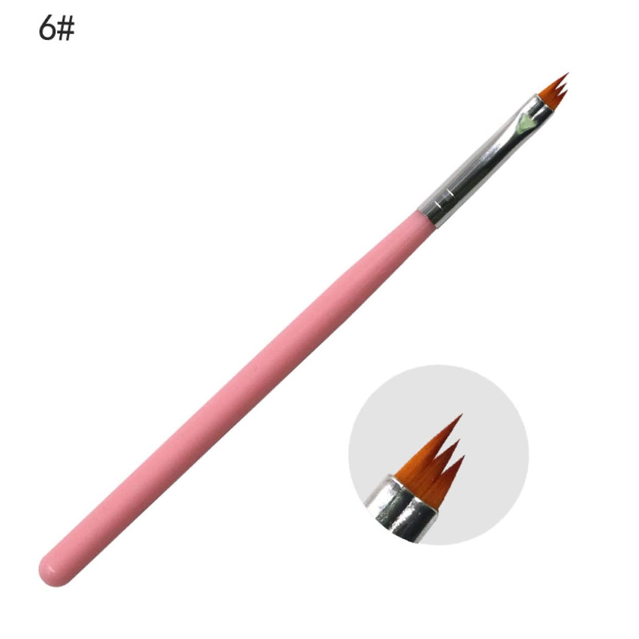 minkissy Pz Penna Artistica Per Manicure Pennello Per Manicure Pennello Per Unghie Pennello Per Dettagli Pennello Da Disegno Per Unghie Pennello Artistico Per Manicure Fiori