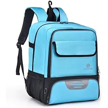 Youth Soccer Bag, Soccer Backpack with Ball Holder, Basketball Volleyball Football Handball Sports Backpack with Ball Compartment