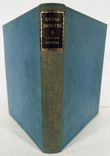 Degas Dancers B000NPS85G Book Cover