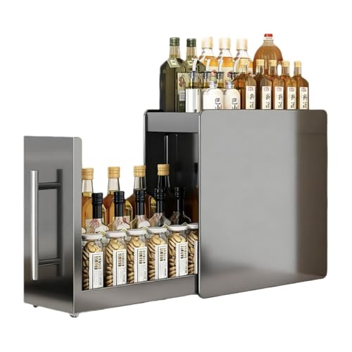 WIOLE�B���� ���������b�N�A�L�b�`�����[�A�X���C�h���B�������o���t���A�X���C�h���t���A�X�����A��e�ʁA�ȃX�y�[�X�A�}�O�l�b�g�t�b�N�A�܂ȔA���Ԏ��[�A�L�b�`���A�R�����ɍœK (�u���b�N,��11.5cm [2�i])