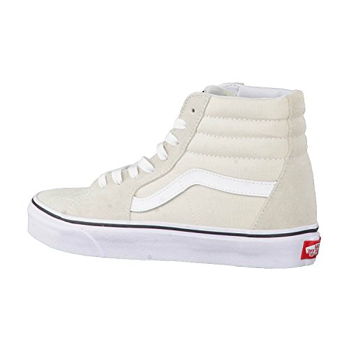 Vans Vans Women’s Sk8-Hi Trainers, Off-White (Birch/True White), 7.5 UK, Off-White, 7.5 UK