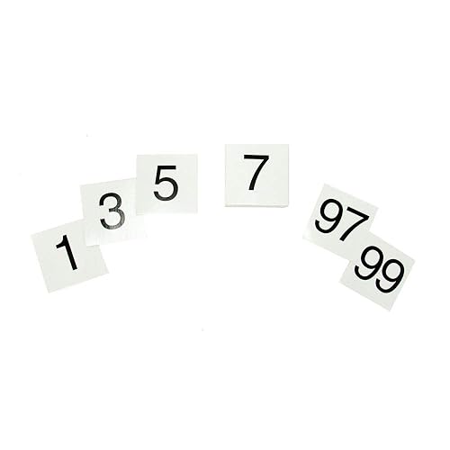 Miniatura 6 de hand2mind Tabla de pared de cien números, tabla de 100 s para aula, conteo de saltos, tabla de bolsillo de pared, tabla de números de 1 a 100,