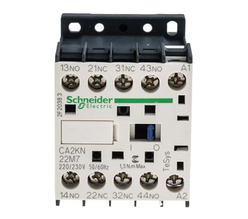 Minicontacteur auxiliaire 2NA+2NC 220VAC relais de commande tableau electrique