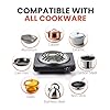 Elite Gourmet ESB100B Countertop Single Coiled Burner Electric Hot Plate, Temperature Control, Indicator Light, Easy to Clean, Black #4