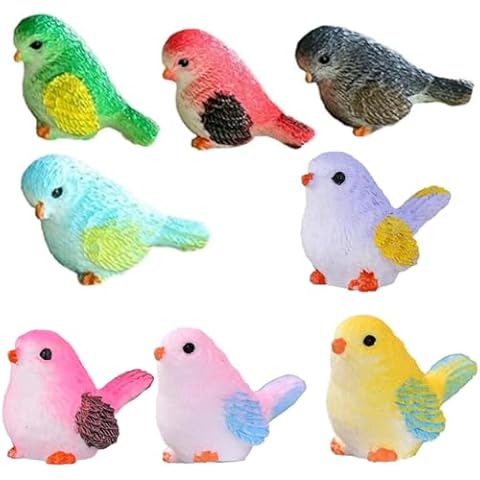 Figurines d'oiseaux en résine LiJuanWang Cover