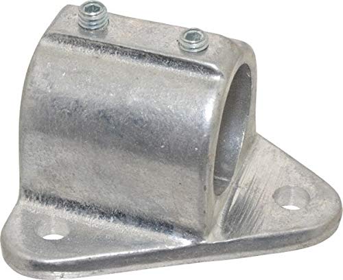 Hollaender - 1-1/4 Inch Pipe, Wall Mount Flange - Aluminum Alloy Pipe Rail Fitting (10 Pack)