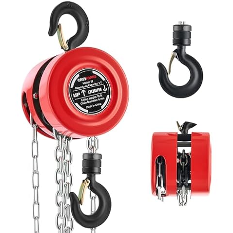 CREWORKS 1 Ton Manual Chain Hoist Cover