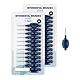 By Amazon Interdentalbürste, 0,60 mm, 24 Stück (2 Packungen mit je 12 Stück), Dunkelblau