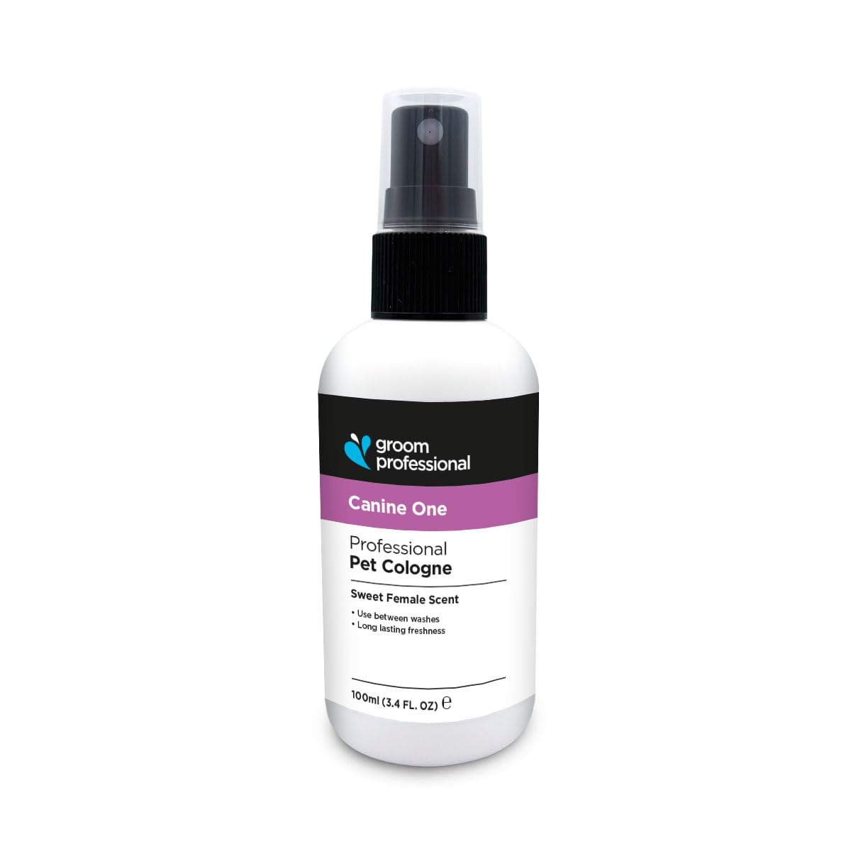 GROOM PROFESSIONAL Canine One Dog Cologne Spray - Dog Perfume Spray - Dog Spray for Smelly Dogs - Popular Fine Fragrance - Contains Chamomile Extracts to Soothe Sensitive Skin, 100ml