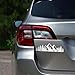ANFTDCO Snow Mountain Tree Car Sticker, Mountains Forest Graphic Vehicle Trunk Tailgate Badge Decal, Automotive Exterior Window Decoration Sticker, Universal for SUV Automobile Truck (White)