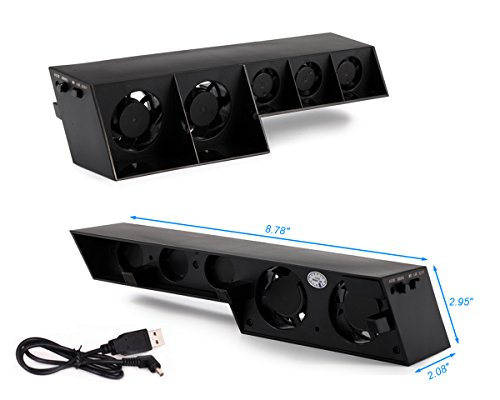 PS4 Ventola di raffreddamento, USB External 5