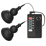 Nippelsauger Brustwarzensauger Set BDSM Extra Stark Nipple Sucker Pump 4 Modi 9 Intensitätsstufen Brustvergrößerung Massagegerät Exciter SM für Frauen