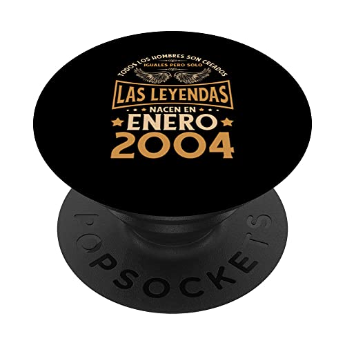 Cumpleaños Hombre Regalos Las Leyendas Enero 2004 PopSockets PopGrip Intercambiable