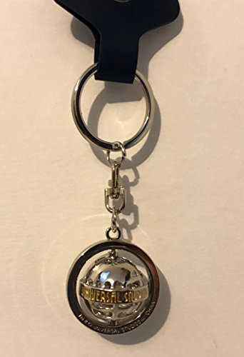 Universal Studios Exclusive Silver Finish Spinning Globe Keychain