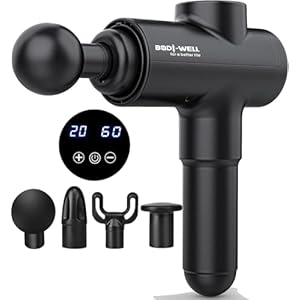 Massage Gun Deep Tissue – Back Muscle Massager w/High Torque Motor for Back Pain, Shoulder, Neck, Body, All Muscles Recover & Massage