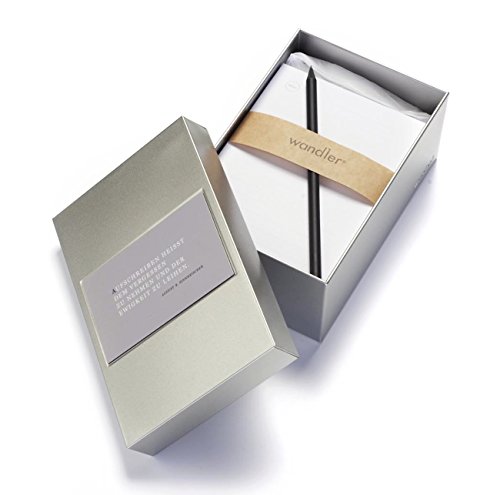 Infinity Boxes Gedanken-Box, klein, B11,3xL17,3xH7cm, silber Cover