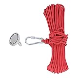 Milkvetch Imanes de Pesca MagnéTicos Fuerza de TraccióN, Gancho MagnéTico Kit de Pesca MagnéTico Accesorio para Herramientas EléCtricas Imanes de Pesca Fuertes