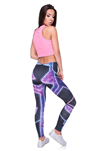 Kukubird Printed Patterns Women's Yoga Leggings Gym Fitness Running Pilates Tights Skinny Pants Size 6-10 Stretchable-Cyber steampunk buy now online Kukubird Printed Patterns Women's Yoga Leggings Gym Fitness Running Pilates Tights Skinny Pants Size 6-10 Stretchable-Cyber steampunk buy now online